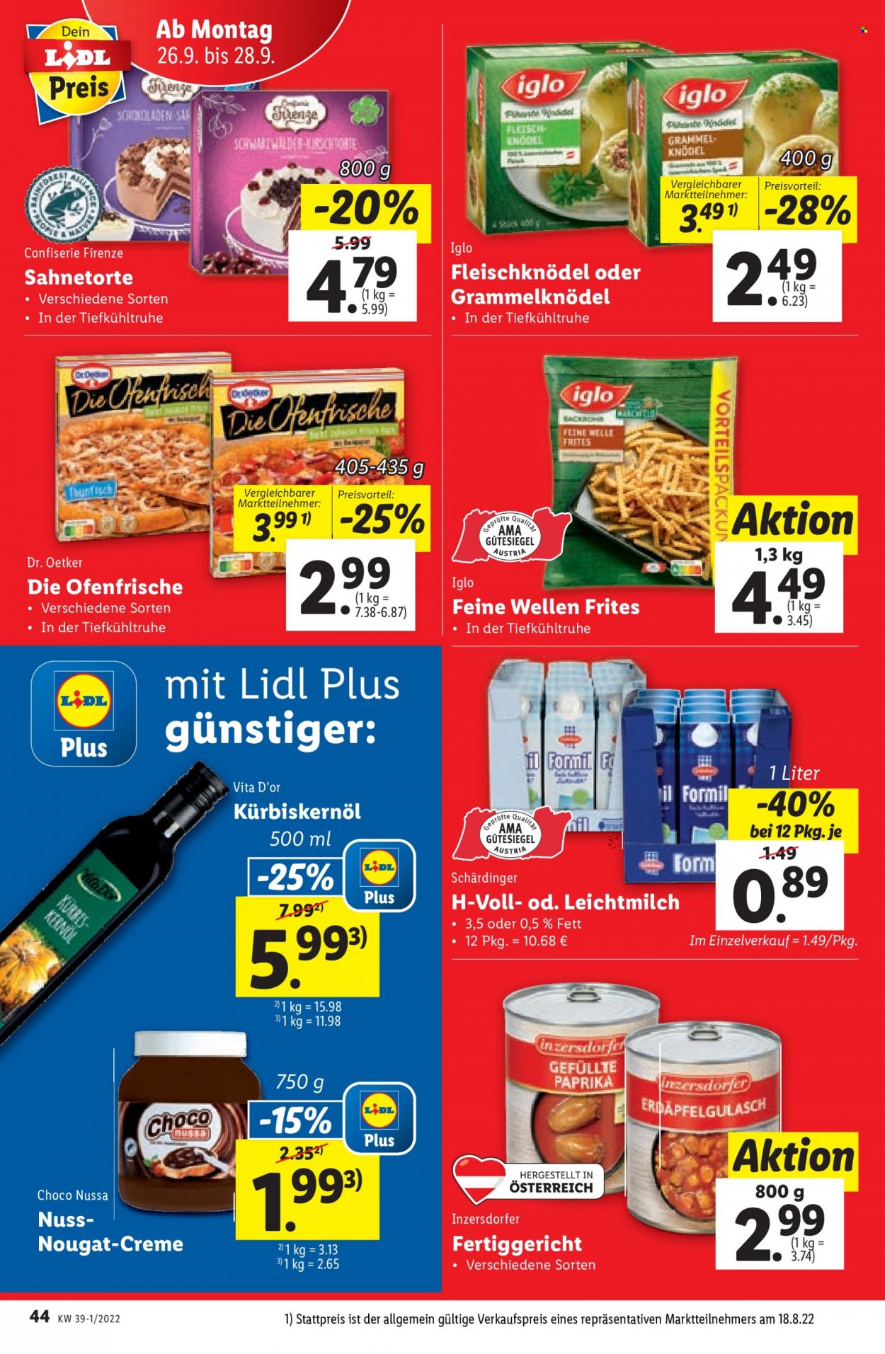 Angebote Lidl - 22.9.2022 - 28.9.2022. Seite 44