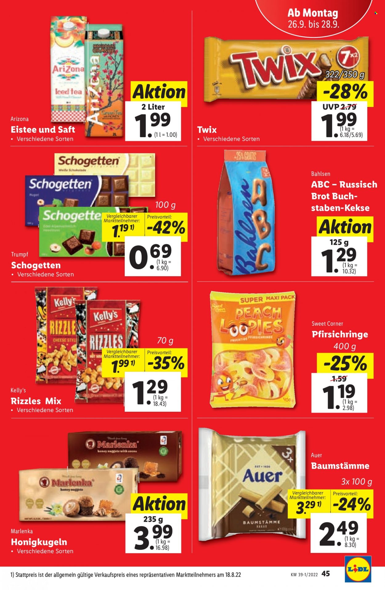 Angebote Lidl - 22.9.2022 - 28.9.2022. Seite 45