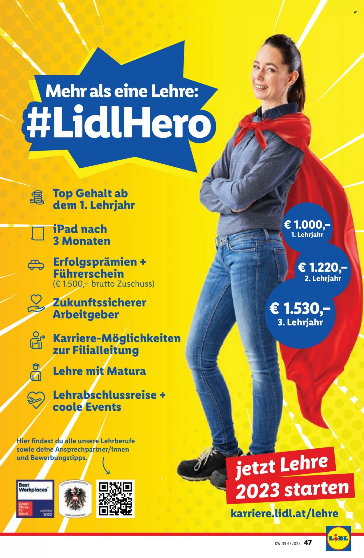 Angebote Lidl - 22.9.2022 - 28.9.2022. Seite 47