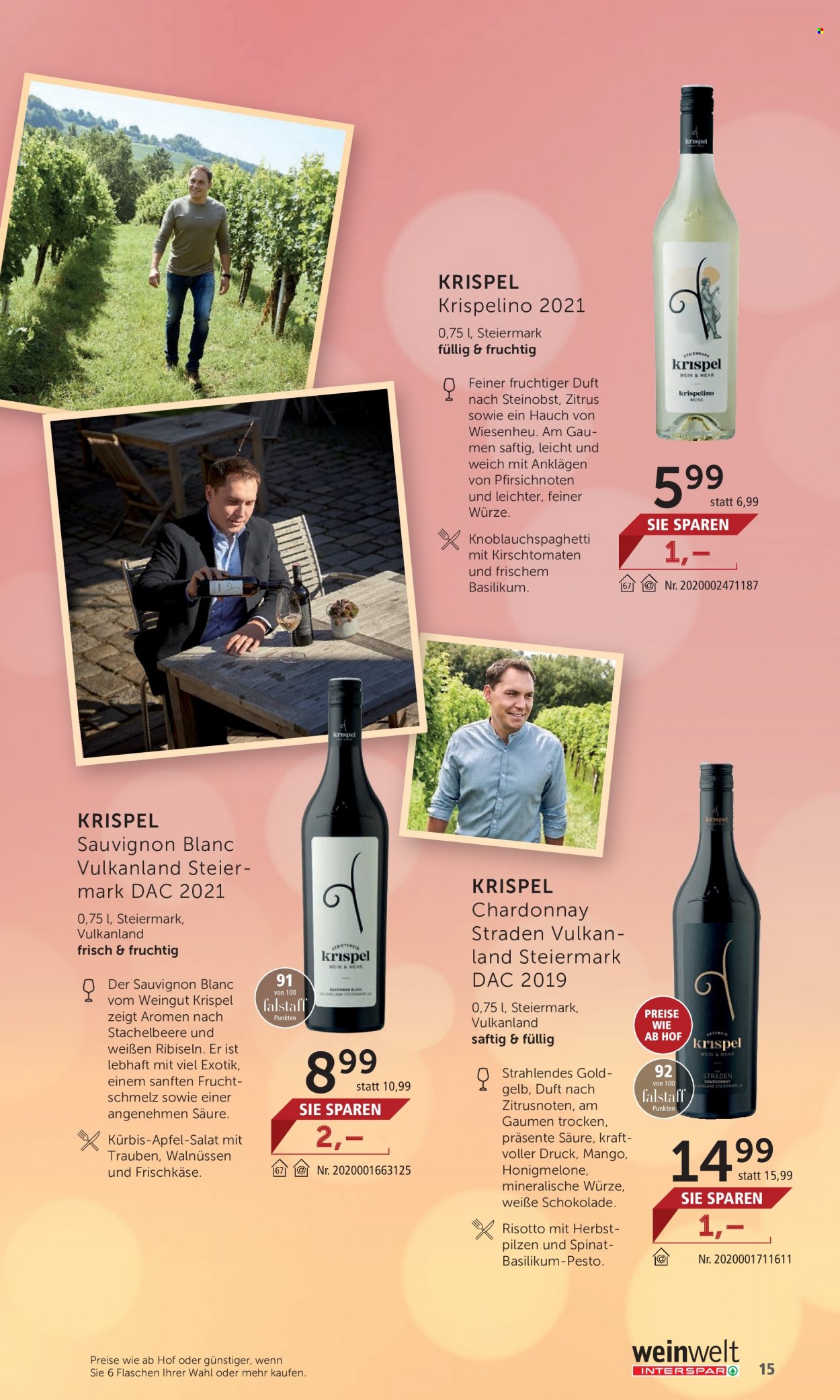 Angebote INTERSPAR - 15.9.2022 - 12.10.2022. Seite 15