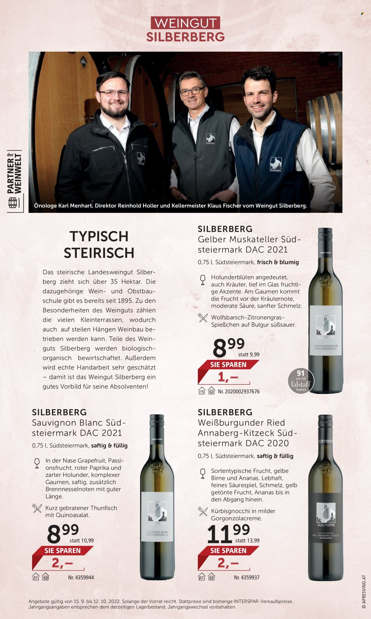 Angebote INTERSPAR - 15.9.2022 - 12.10.2022. Seite 16