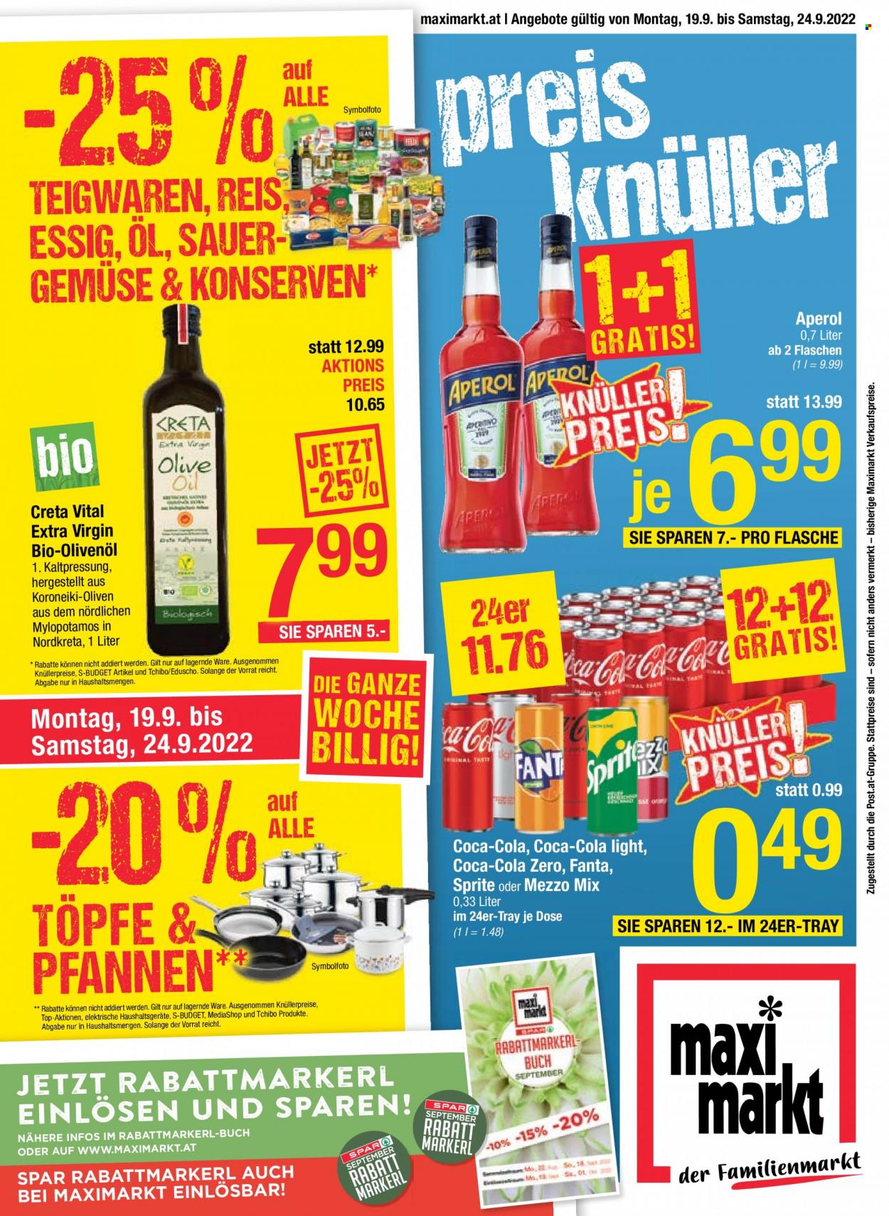 Angebote Maximarkt - 19.9.2022 - 24.9.2022. Seite 1