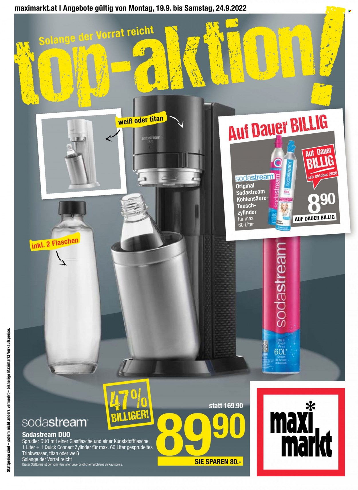Angebote Maximarkt - 19.9.2022 - 24.9.2022. Seite 1