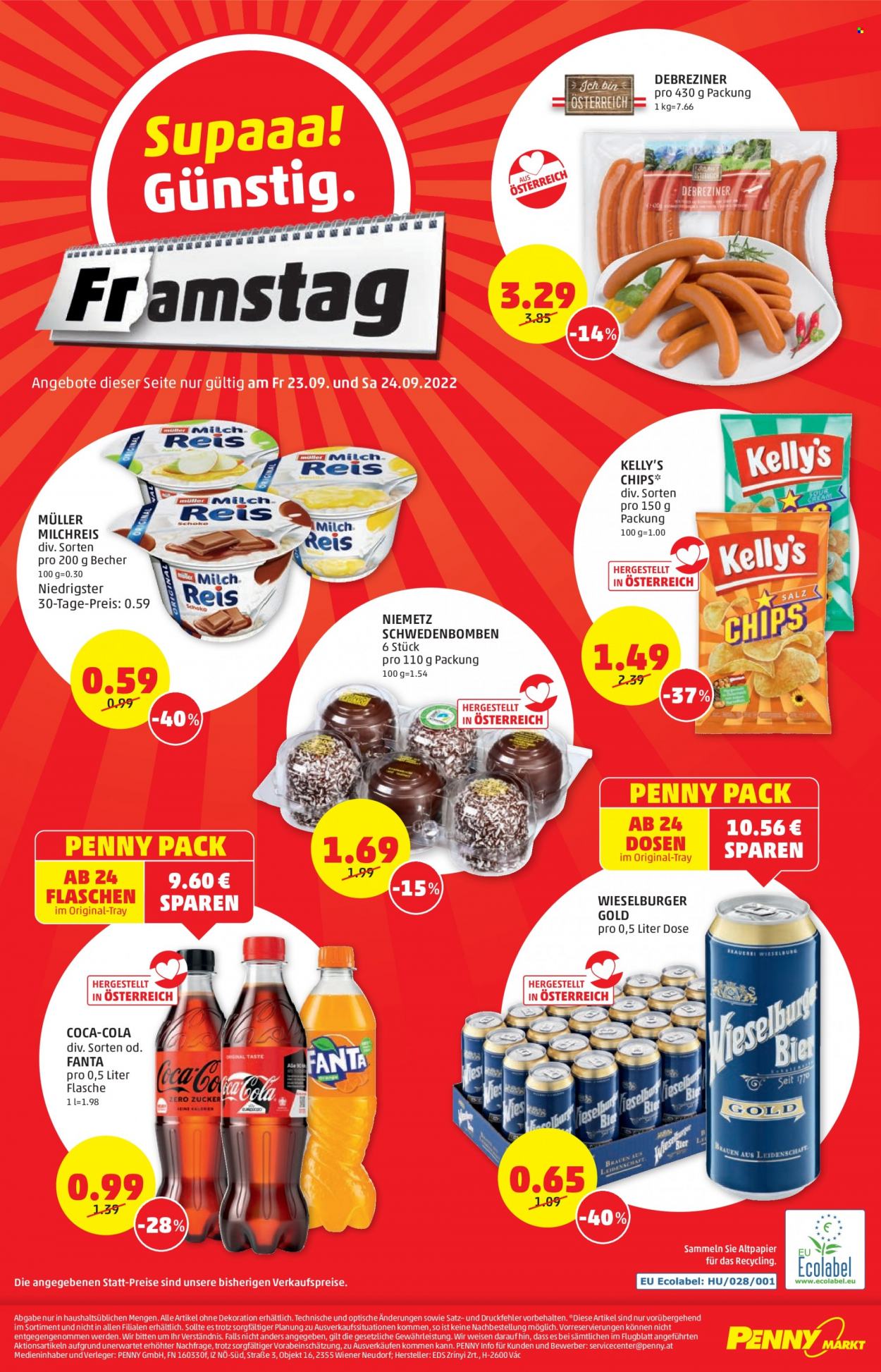 Angebote Penny - 22.9.2022 - 28.9.2022. Seite 24