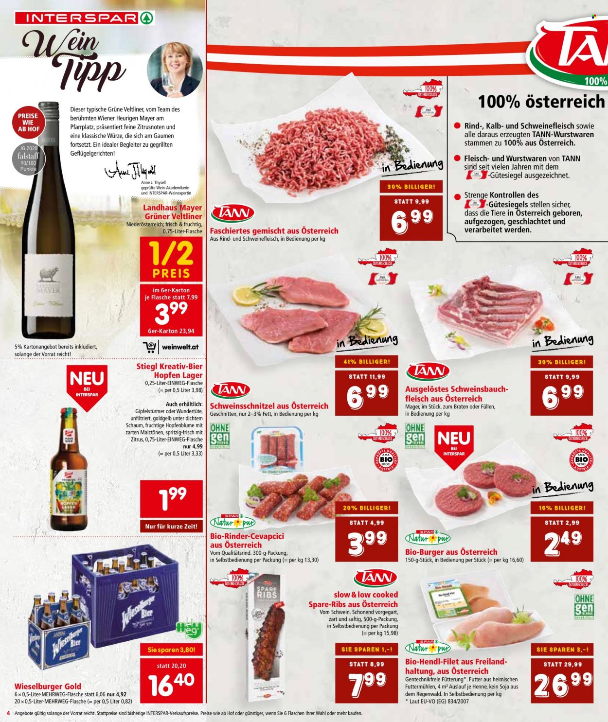 Angebote INTERSPAR - 22.9.2022 - 5.10.2022. Seite 4