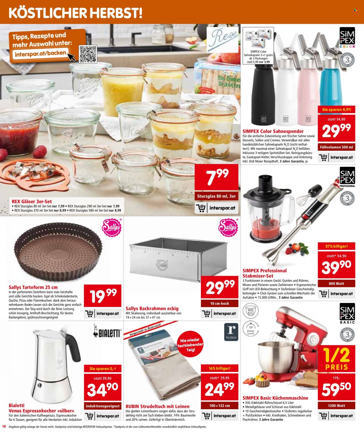 Angebote INTERSPAR - 22.9.2022 - 5.10.2022. Seite 18