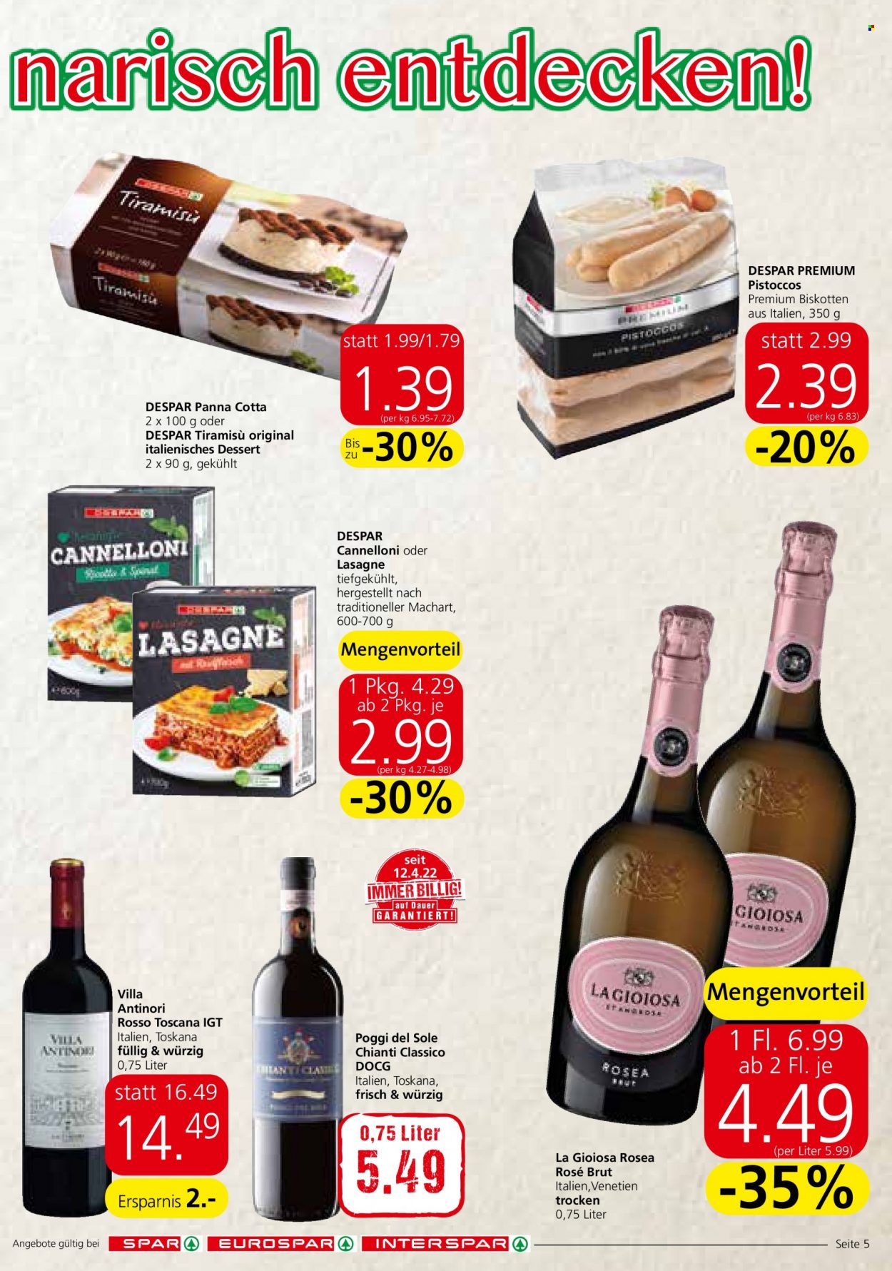Angebote INTERSPAR - 22.9.2022 - 5.10.2022. Seite 5