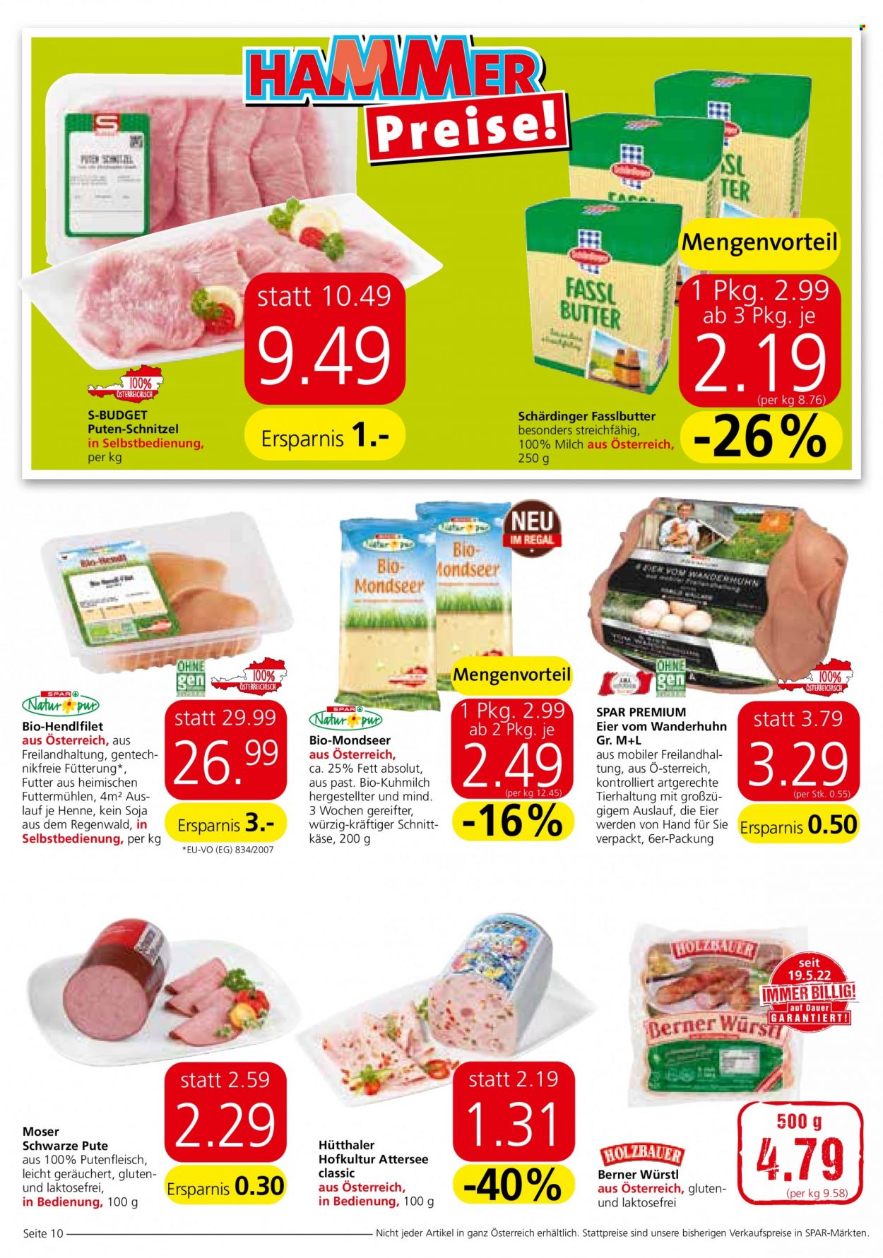 Angebote INTERSPAR - 22.9.2022 - 5.10.2022. Seite 10
