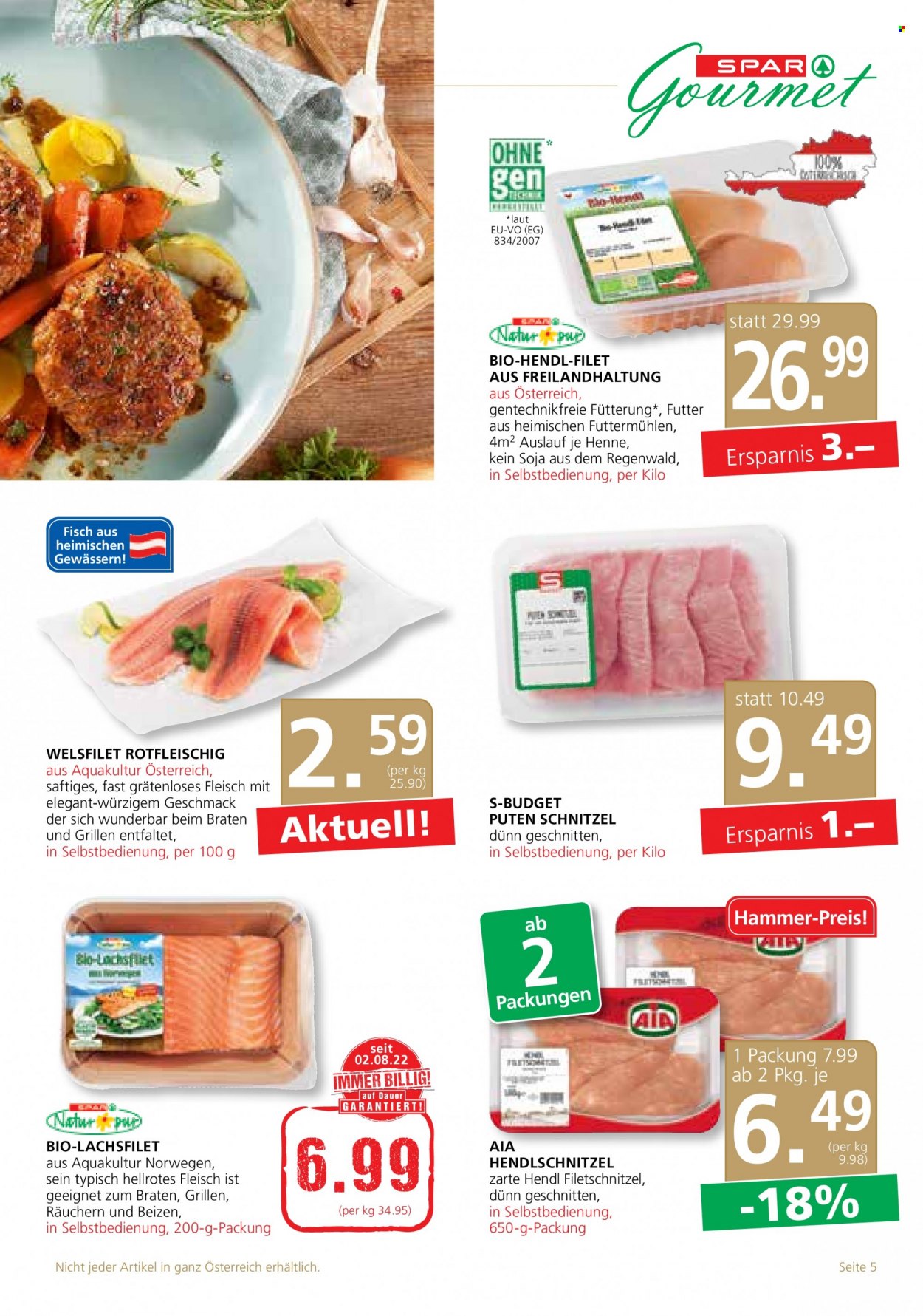 Angebote SPAR - 22.9.2022 - 5.10.2022. Seite 5