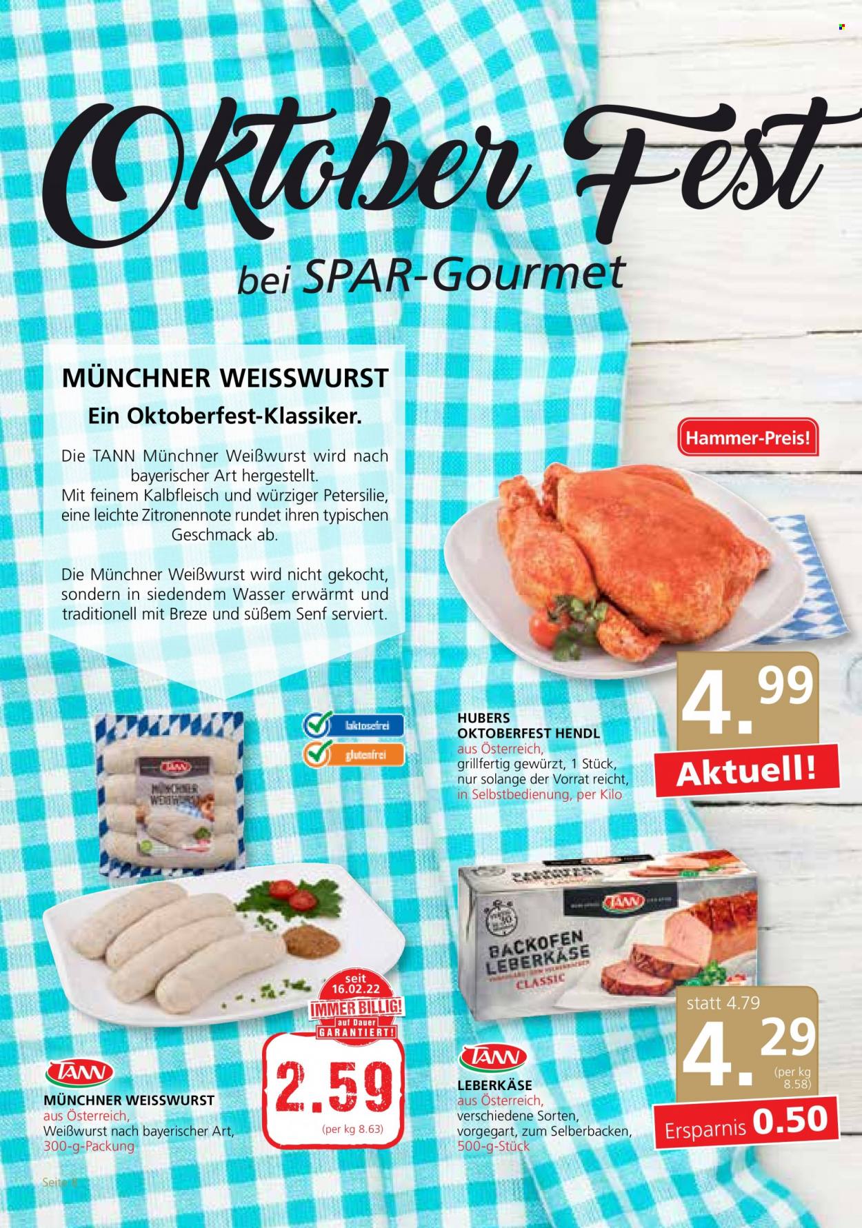 Angebote SPAR - 22.9.2022 - 5.10.2022. Seite 8