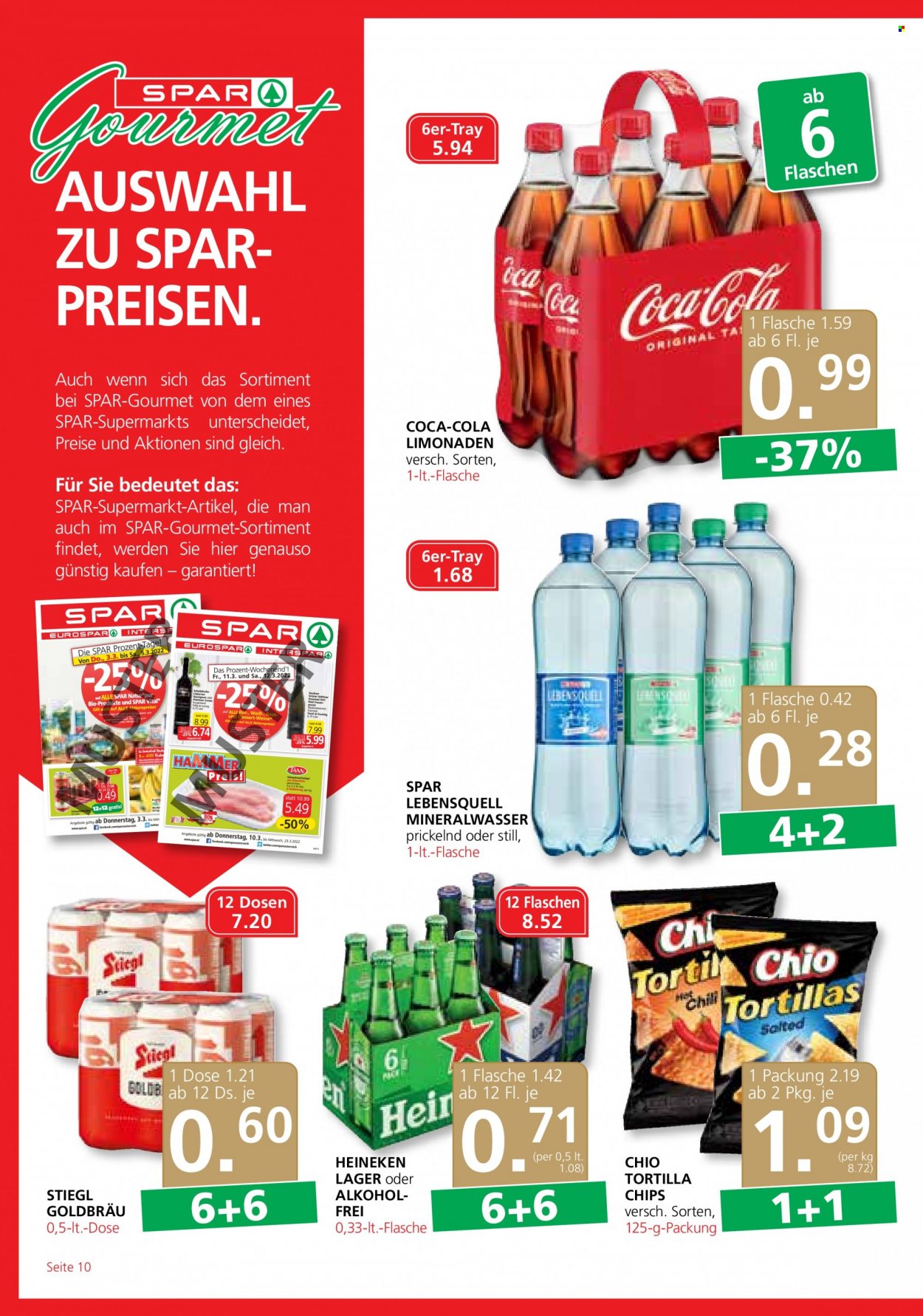 Angebote SPAR - 22.9.2022 - 5.10.2022. Seite 10