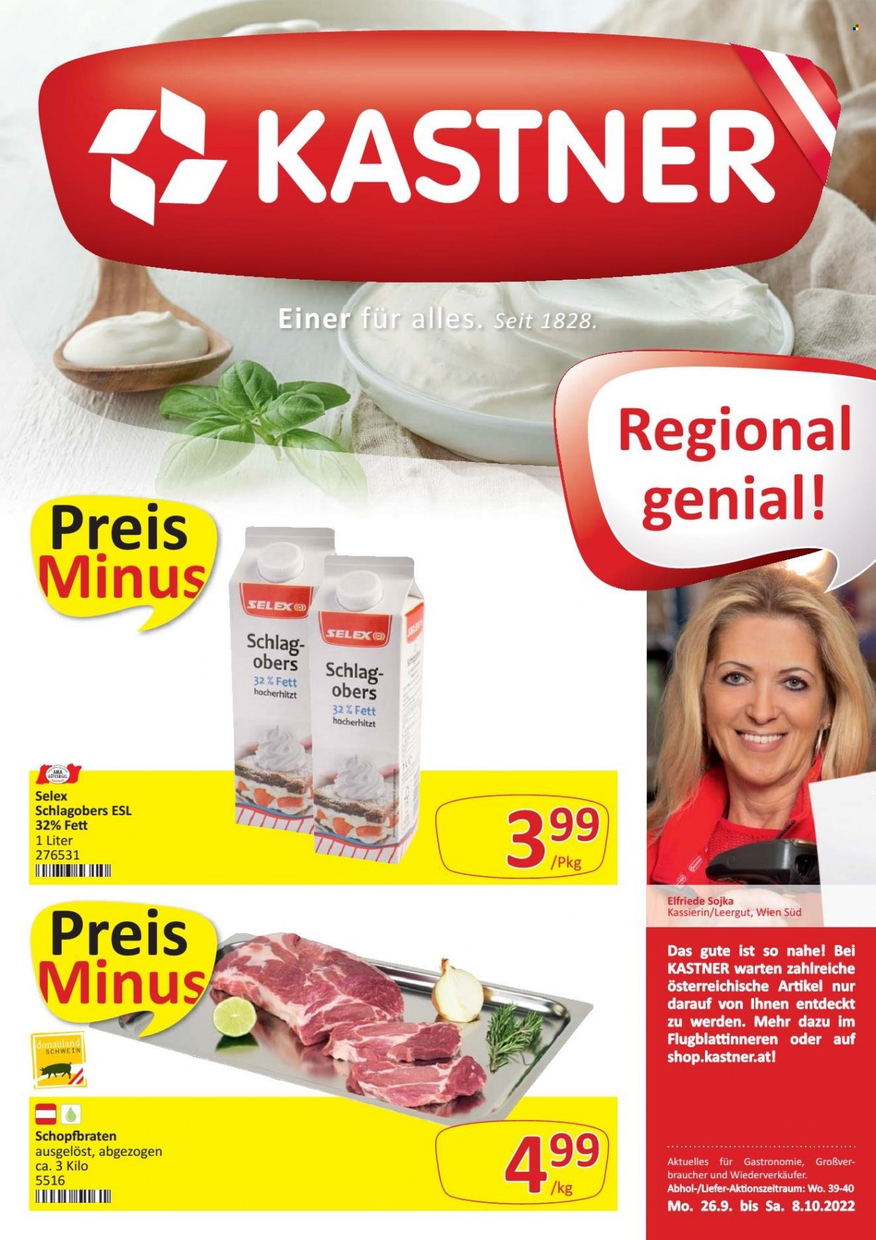 Angebote KASTNER - 26.9.2022 - 8.10.2022. Seite 1