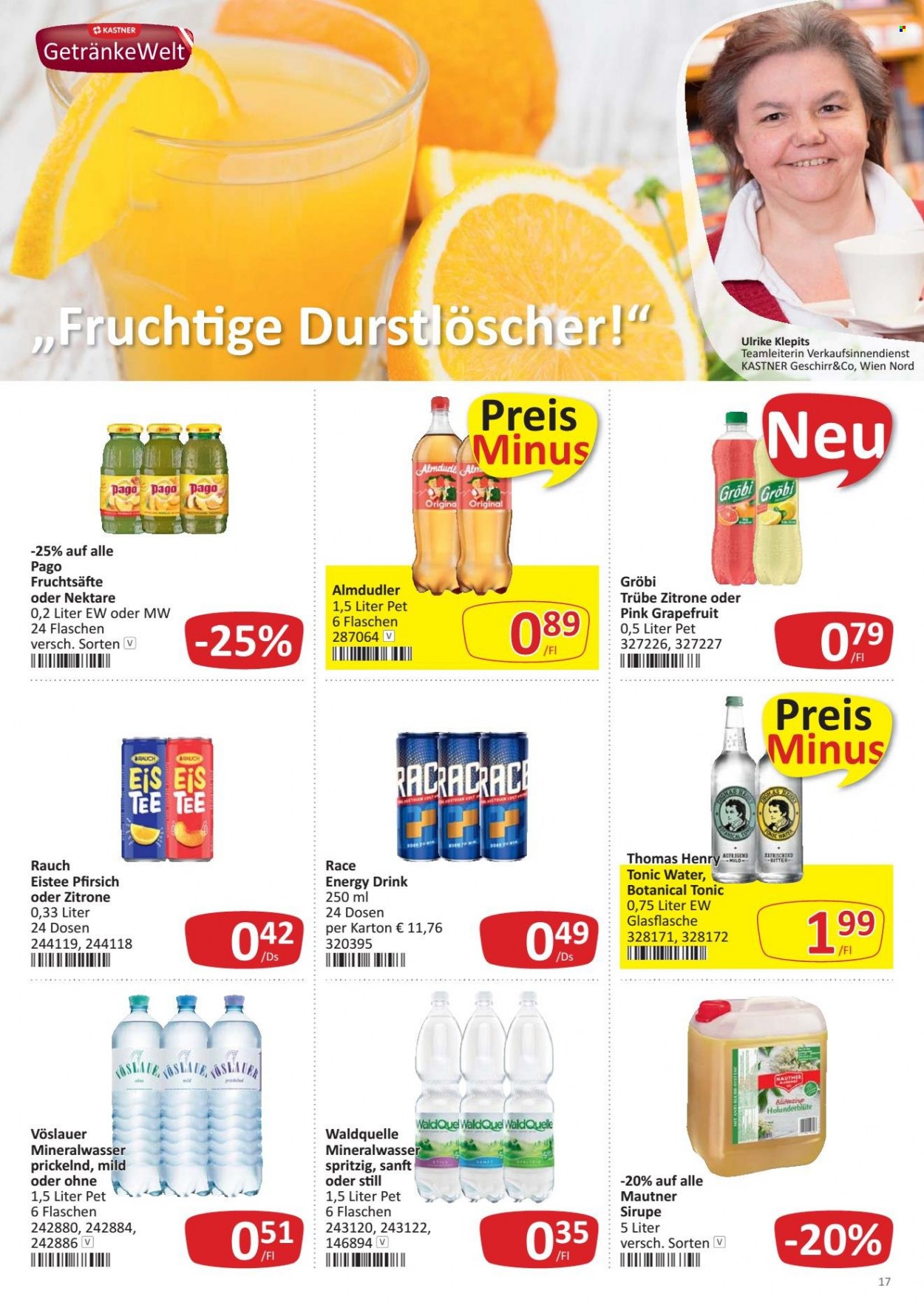 Angebote KASTNER - 26.9.2022 - 8.10.2022. Seite 17