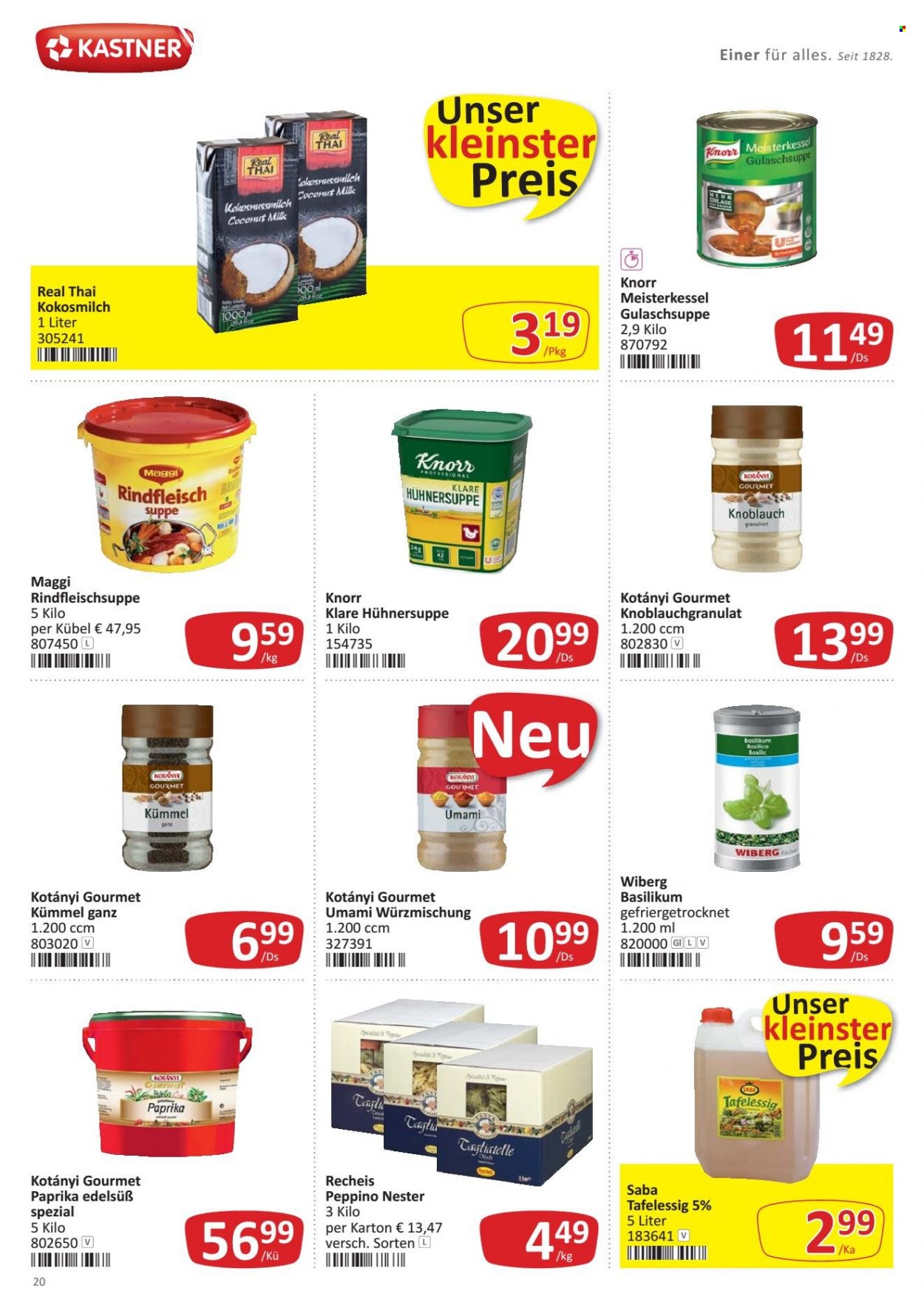 Angebote KASTNER - 26.9.2022 - 8.10.2022. Seite 20