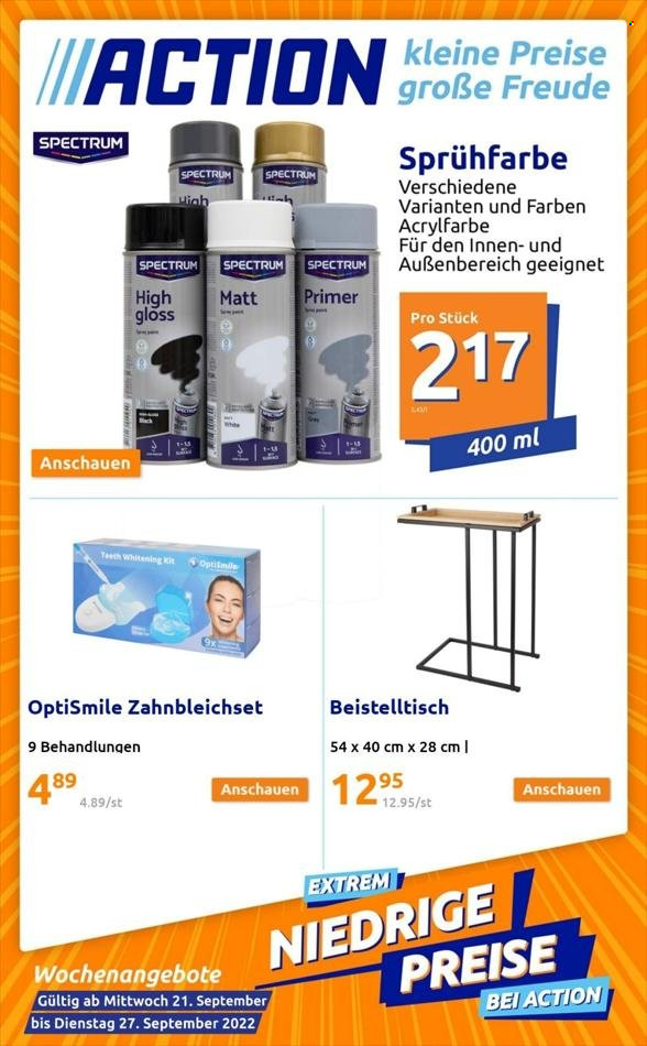 Angebote Action - 21.9.2022 - 27.9.2022. Seite 1
