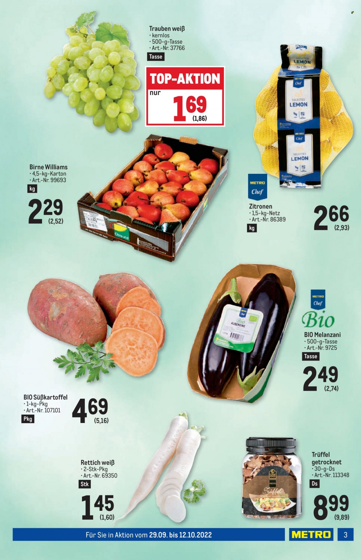 Angebote Metro - 29.9.2022 - 12.10.2022. Seite 3