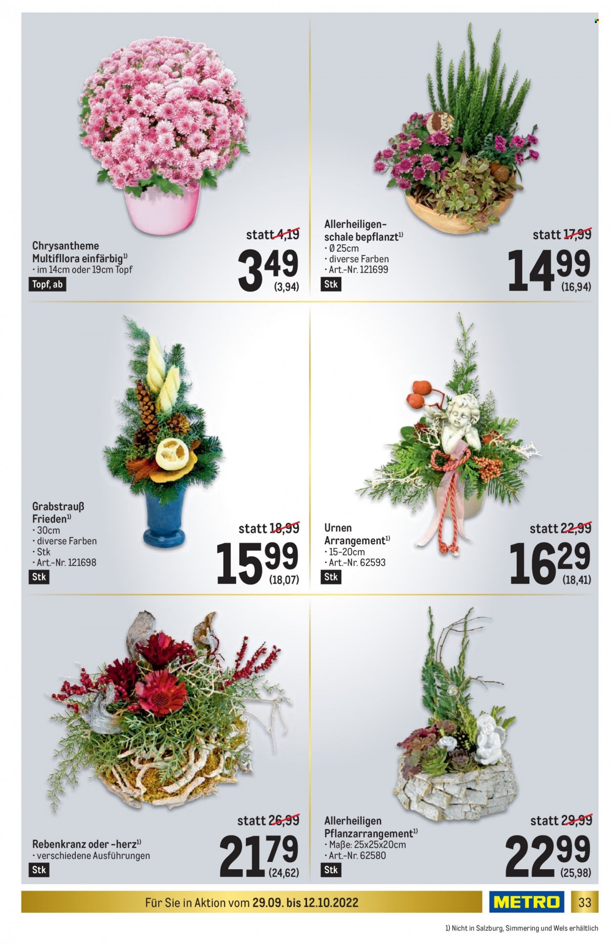 Angebote Metro - 29.9.2022 - 12.10.2022. Seite 33