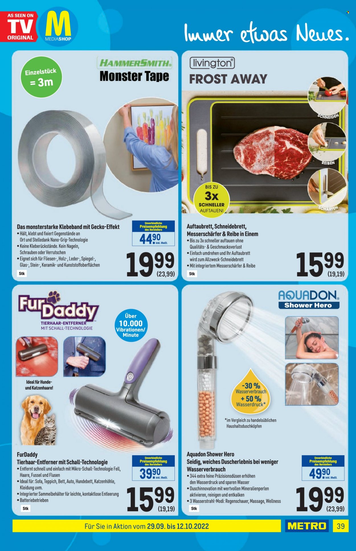 Angebote Metro - 29.9.2022 - 12.10.2022. Seite 39