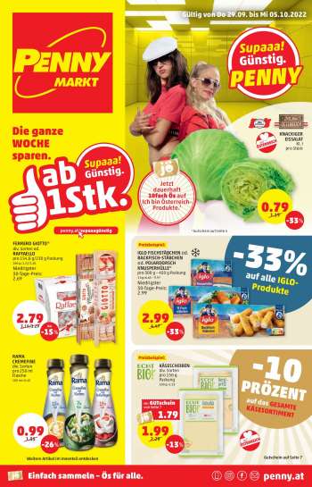 Angebote Penny - 29.9.2022 - 5.10.2022.