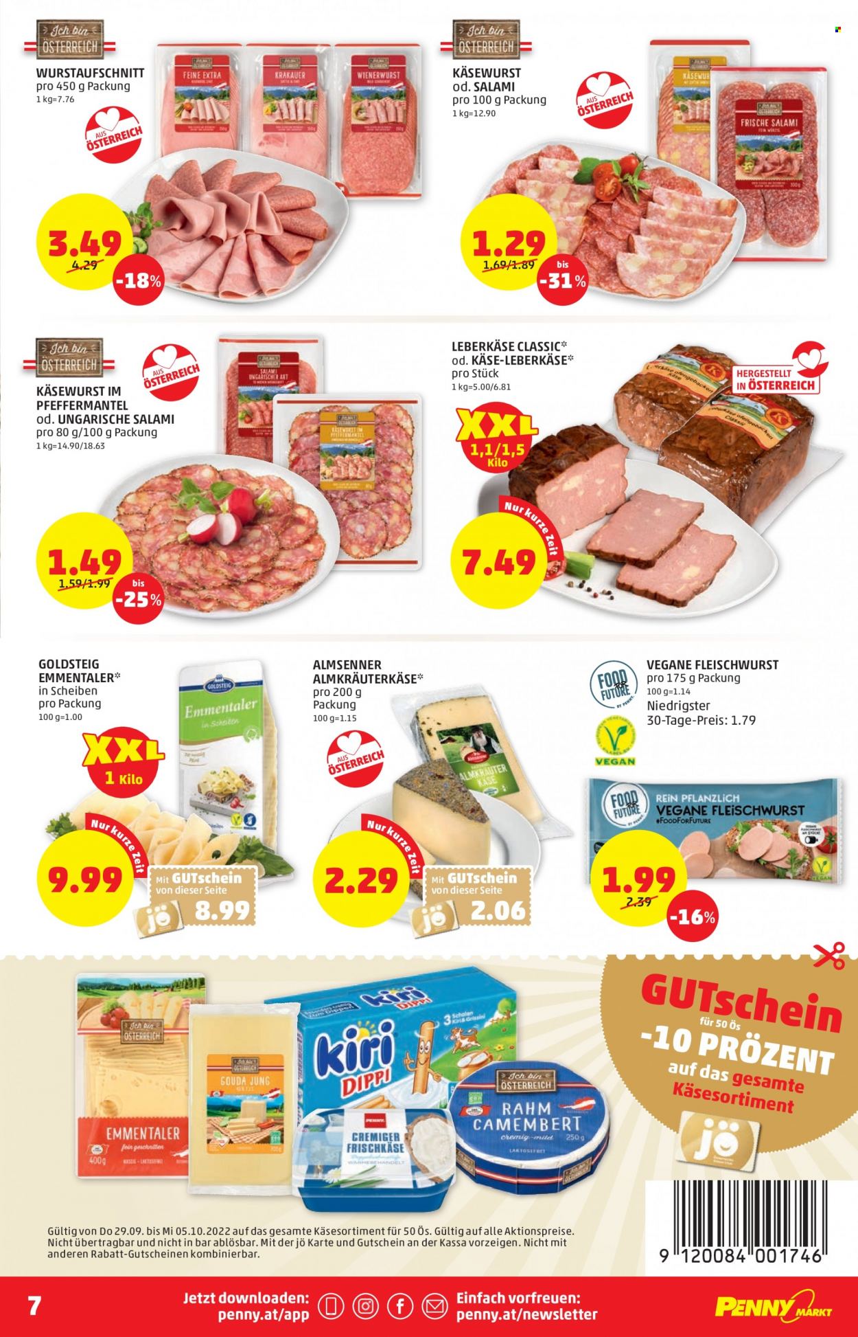 Angebote Penny - 29.9.2022 - 5.10.2022. Seite 7