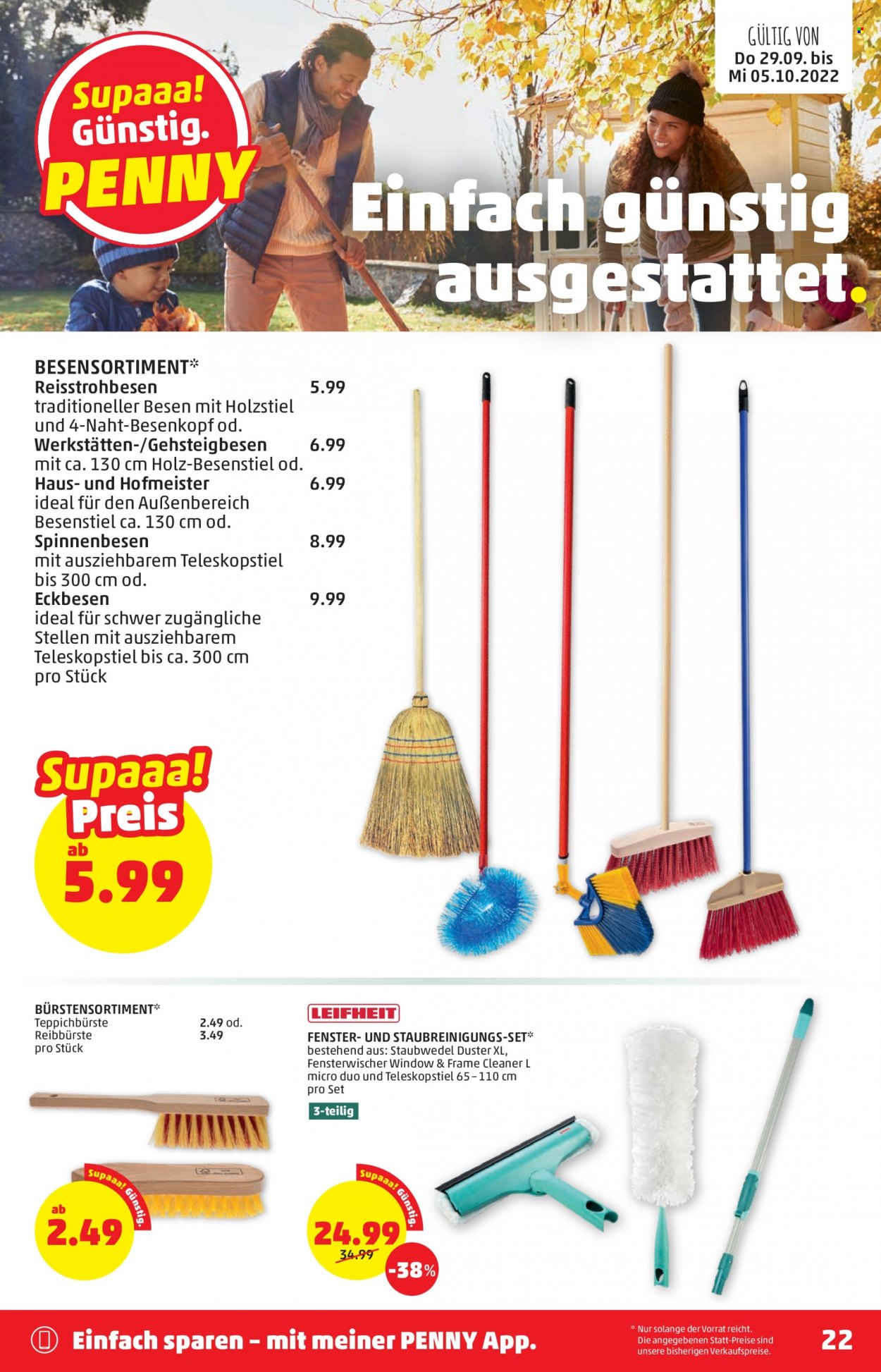 Angebote Penny - 29.9.2022 - 5.10.2022. Seite 22