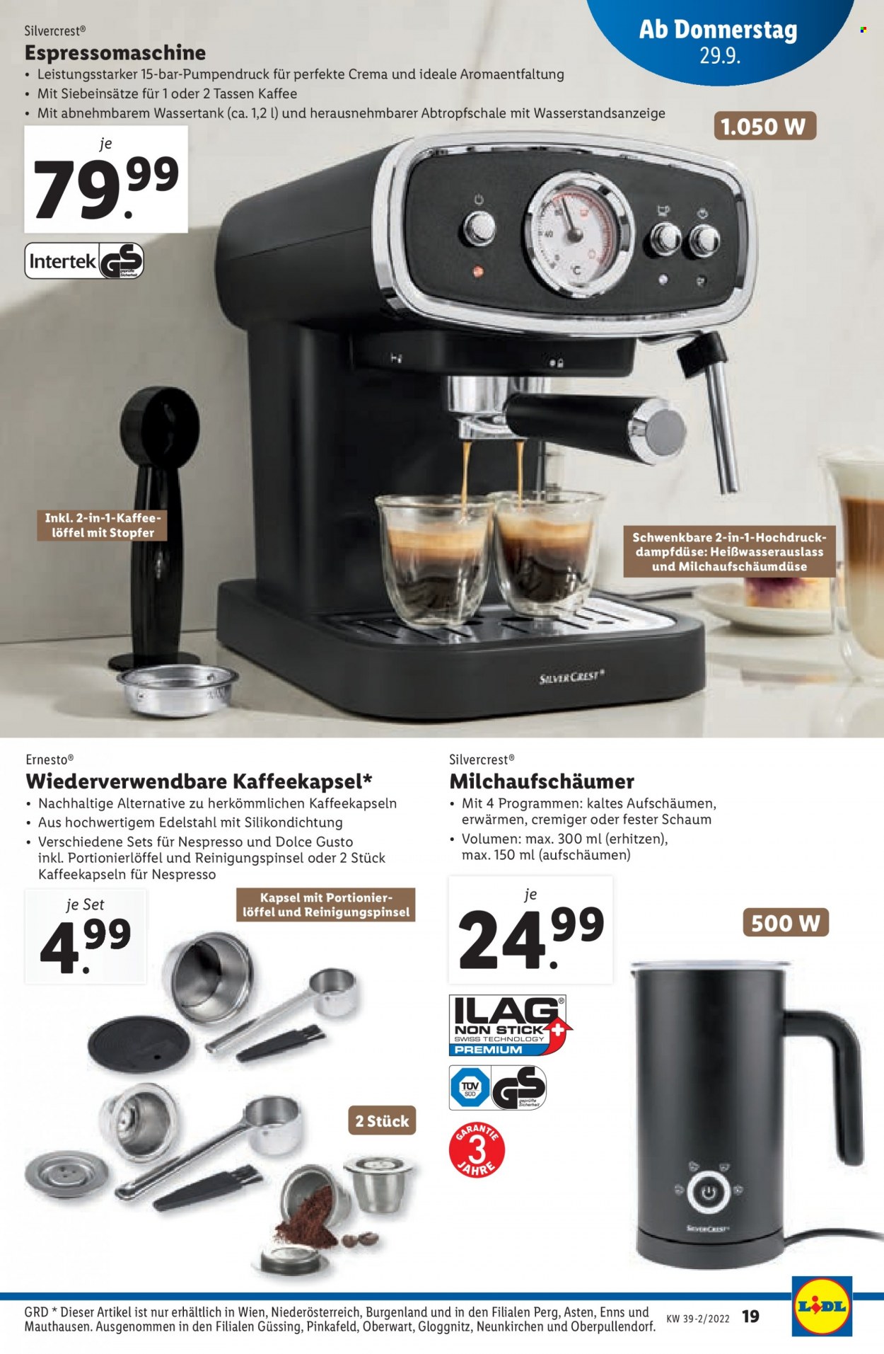 Angebote Lidl - 29.9.2022 - 5.10.2022. Seite 19