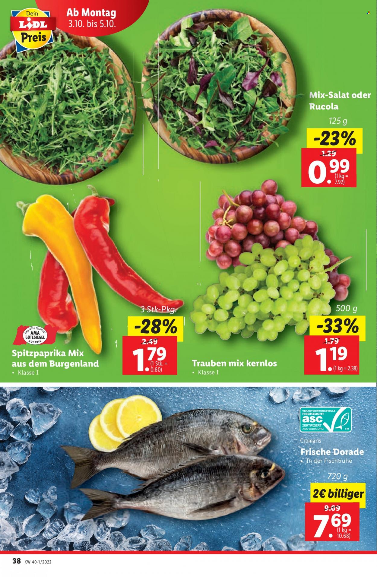 Angebote Lidl - 29.9.2022 - 5.10.2022. Seite 40
