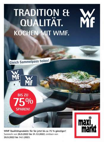 Angebote Maximarkt - 26.9.2022 - 14.1.2023.