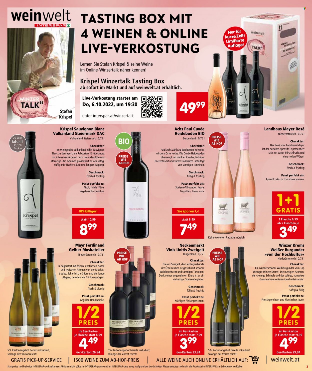 Angebote INTERSPAR - 29.9.2022 - 5.10.2022. Seite 3