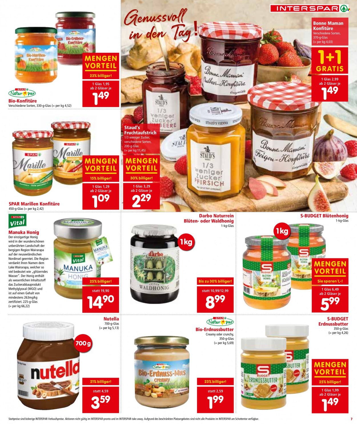 Angebote INTERSPAR - 29.9.2022 - 5.10.2022. Seite 7