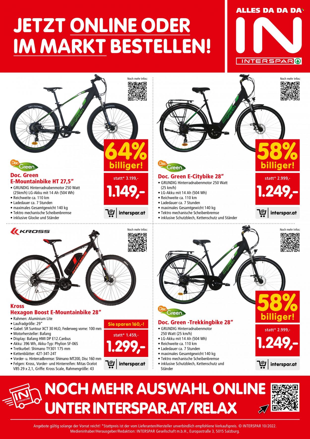 Angebote INTERSPAR - 29.9.2022 - 25.1.2023. Seite 4