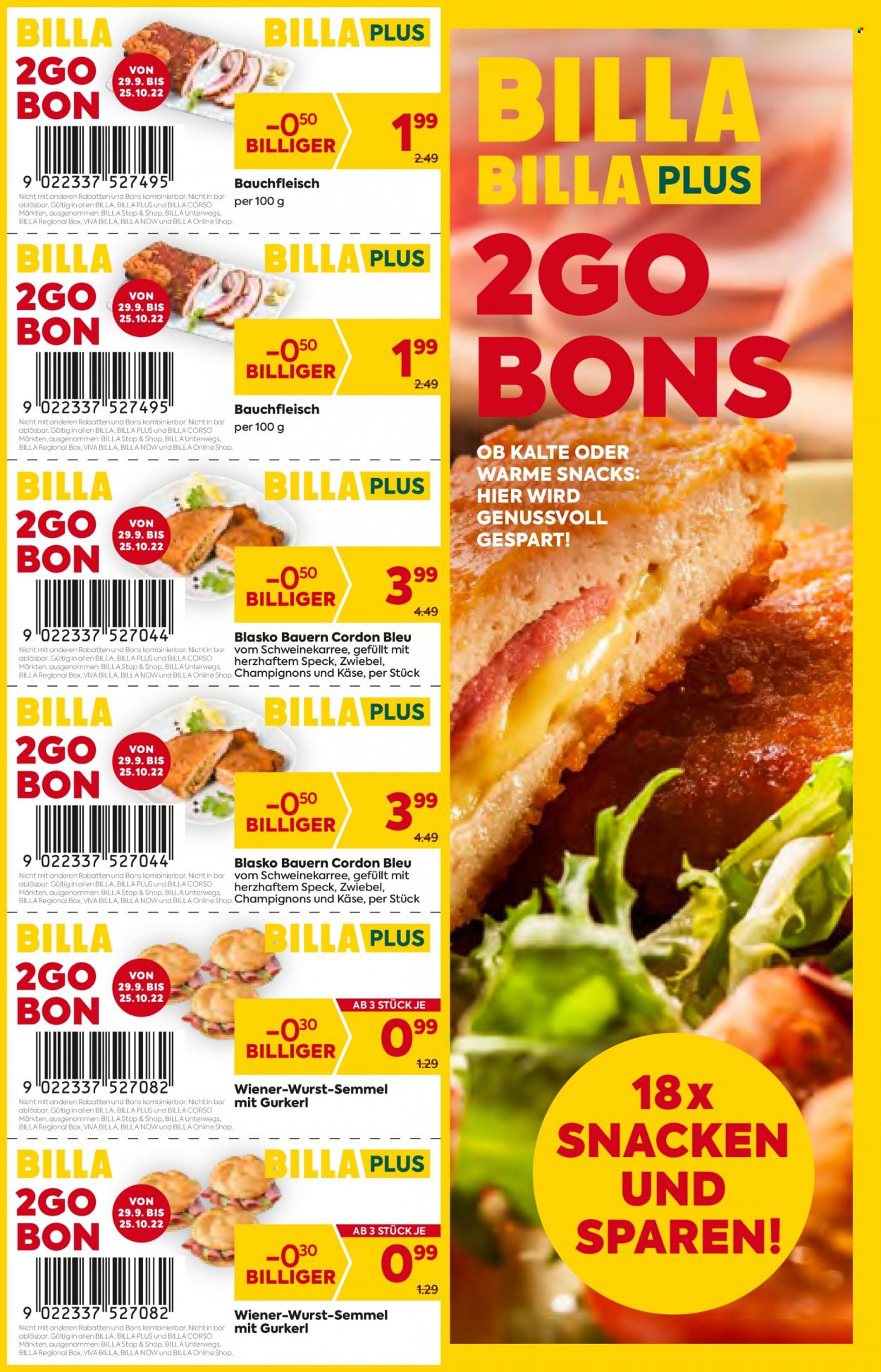 Angebote Billa - 29.9.2022 - 5.10.2022. Seite 13