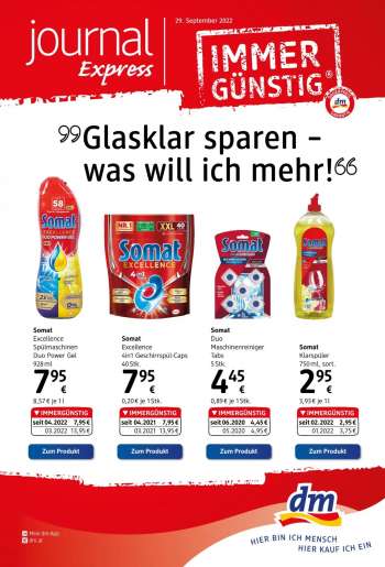 Angebote dm drogerie - 29.9.2022 - 26.10.2022.