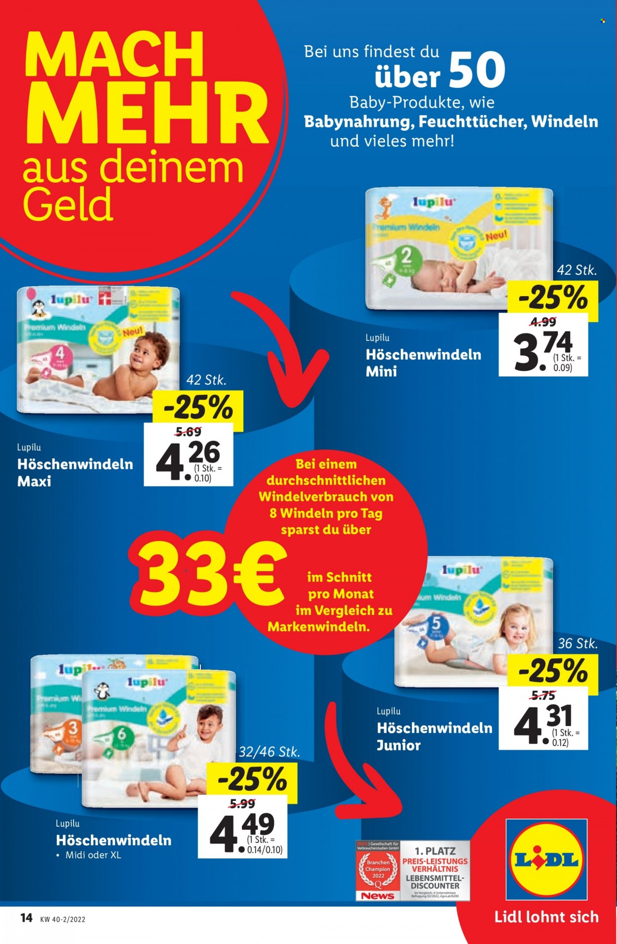 Angebote Lidl - 6.10.2022 - 12.10.2022. Seite 14