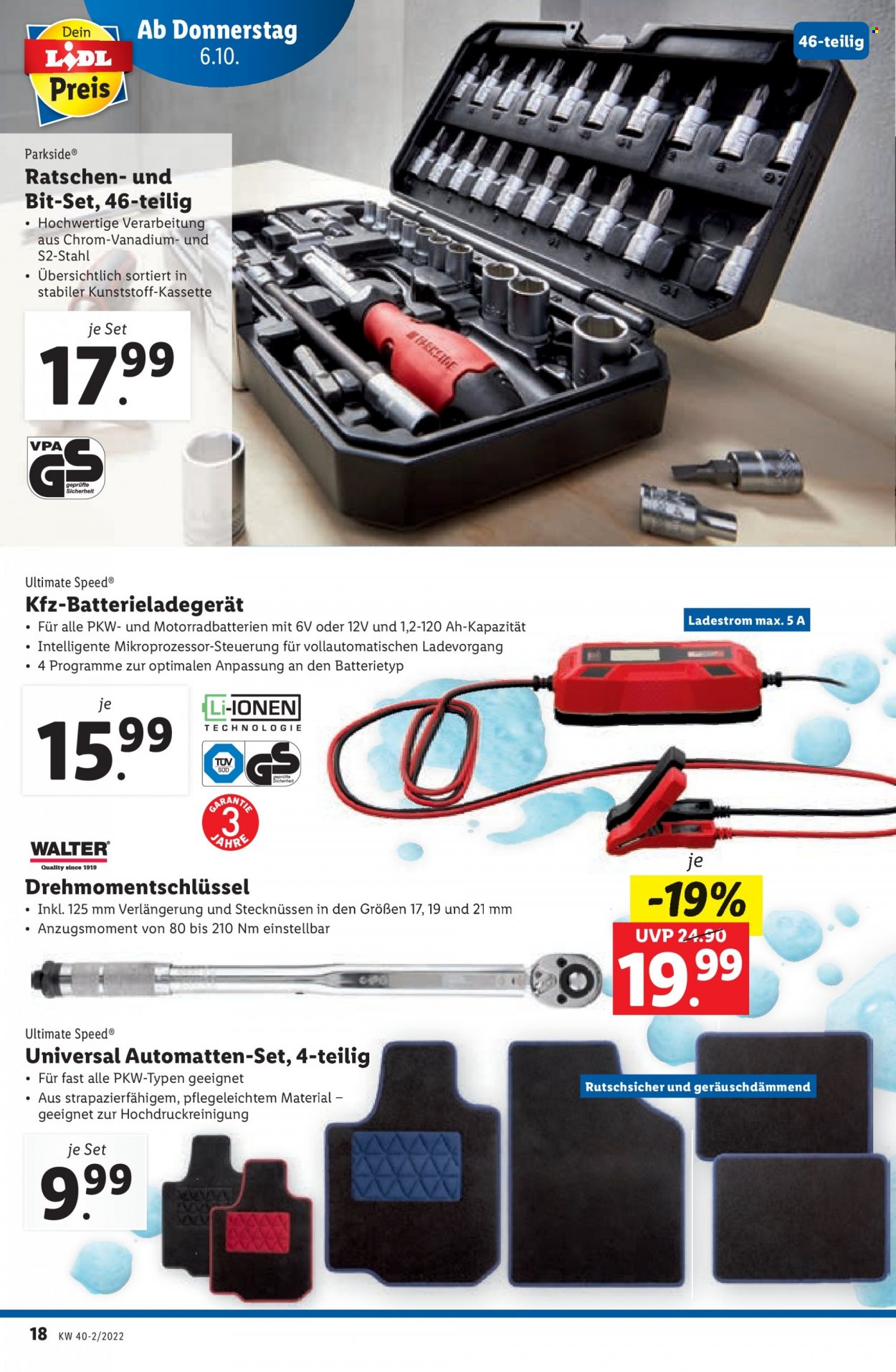 Angebote Lidl - 6.10.2022 - 12.10.2022. Seite 18