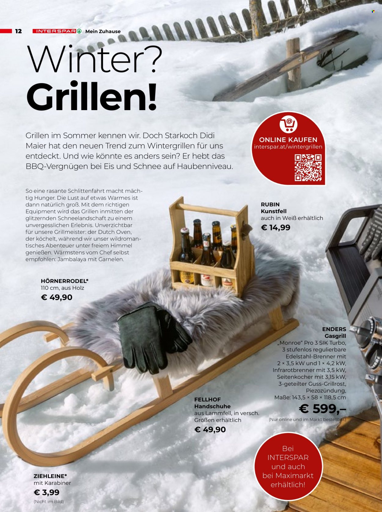 Angebote INTERSPAR - 3.10.2022 - 31.12.2022. Seite 12