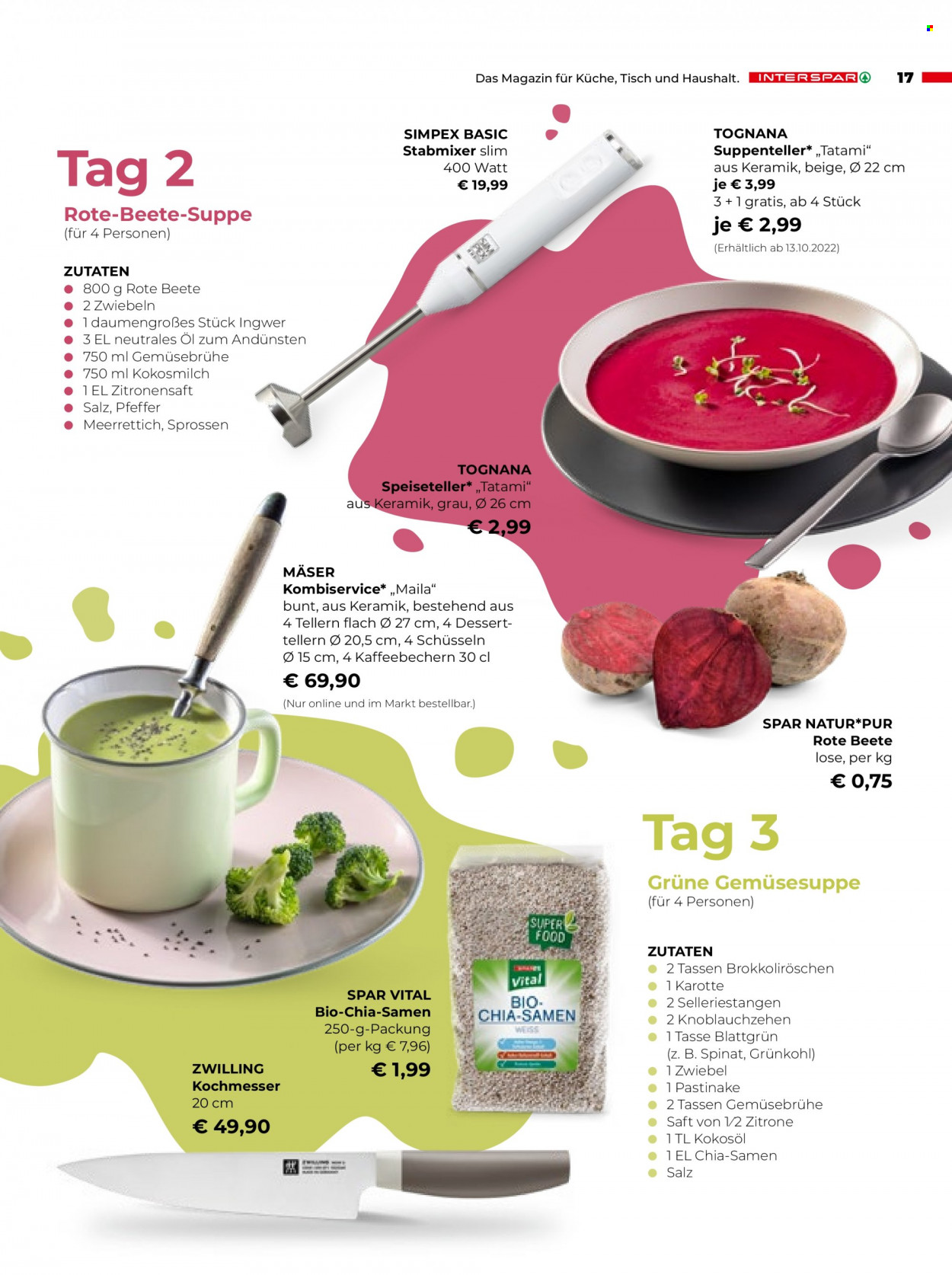 Angebote INTERSPAR - 3.10.2022 - 31.12.2022. Seite 17