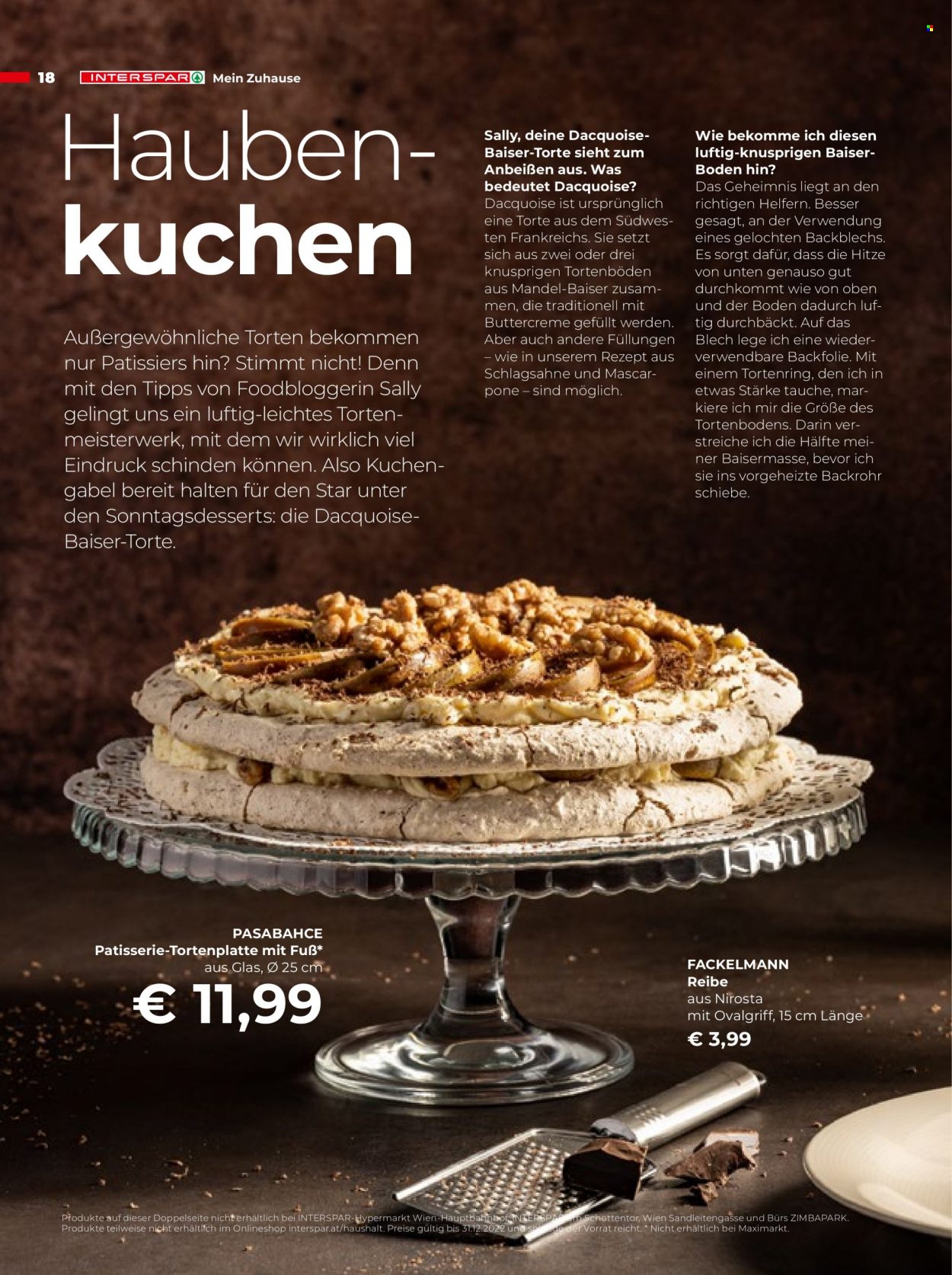 Angebote INTERSPAR - 3.10.2022 - 31.12.2022. Seite 18