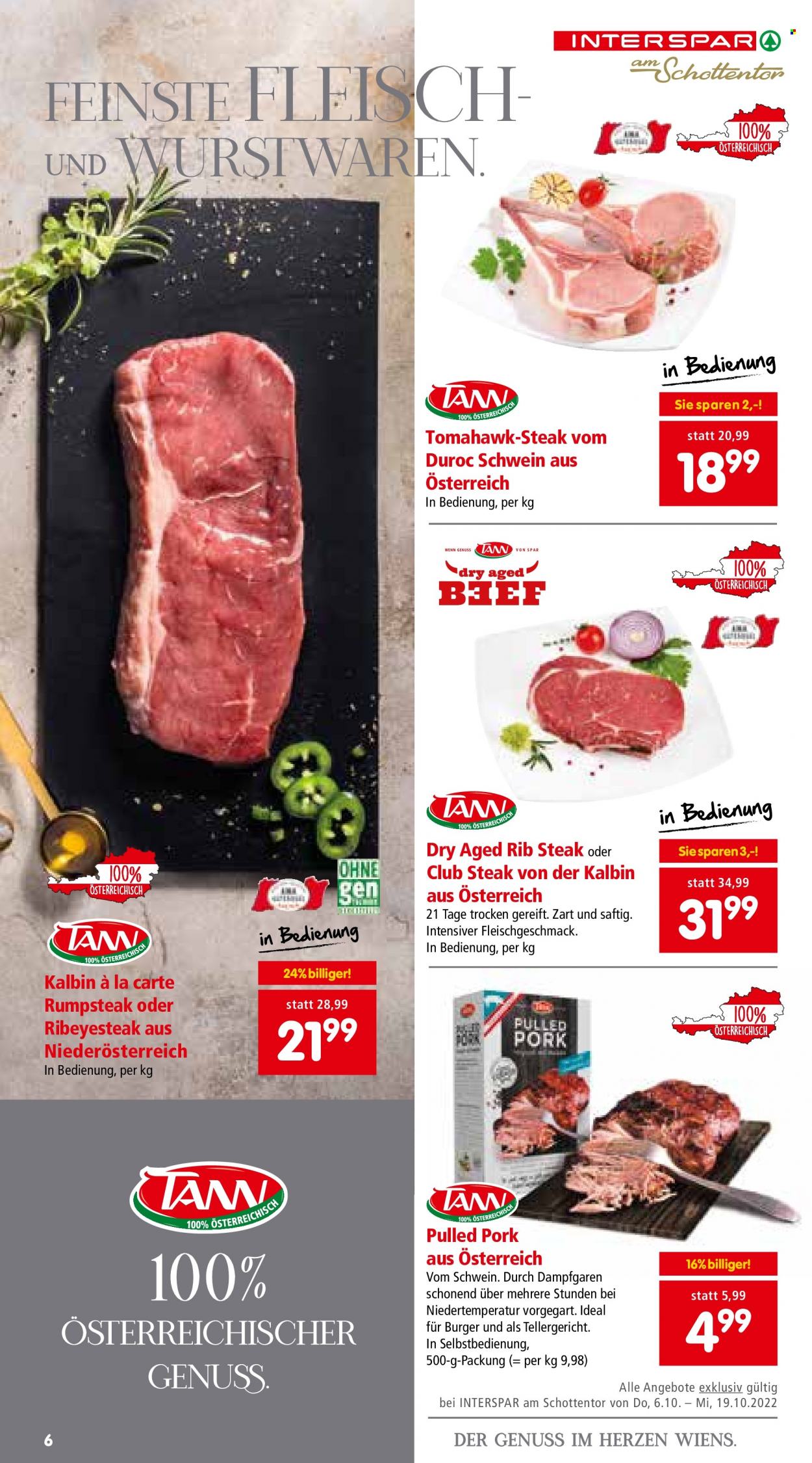 Angebote INTERSPAR - 6.10.2022 - 19.10.2022. Seite 6