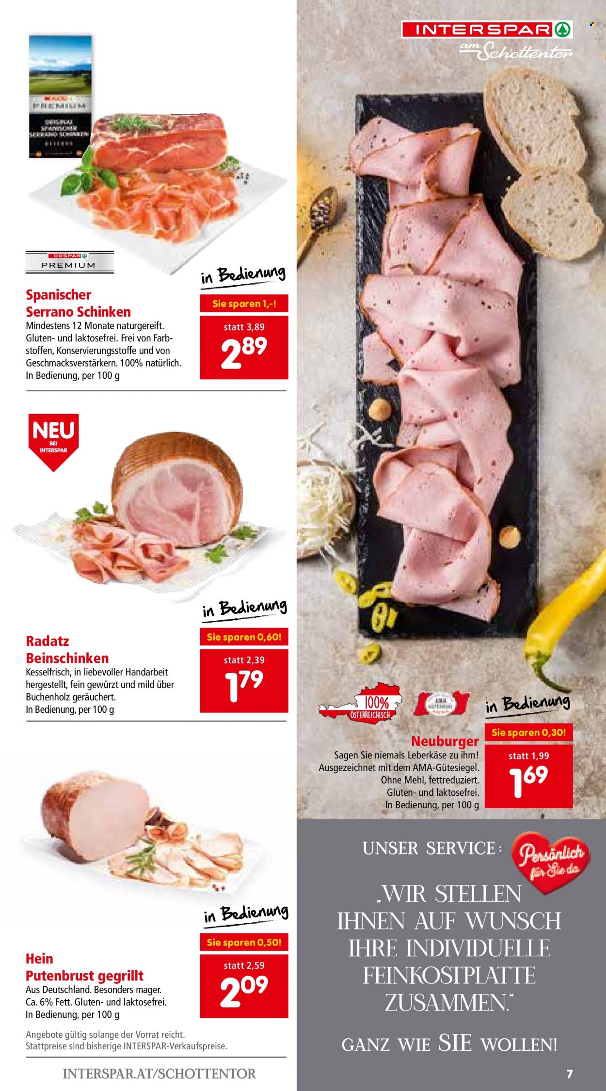 Angebote INTERSPAR - 6.10.2022 - 19.10.2022. Seite 7