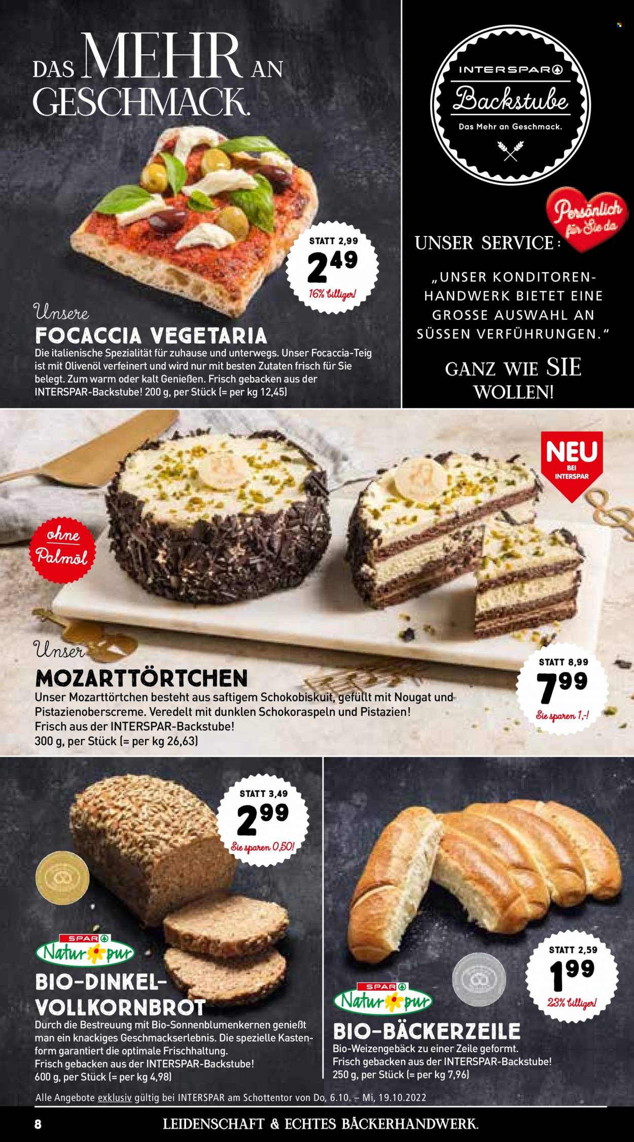 Angebote INTERSPAR - 6.10.2022 - 19.10.2022. Seite 8