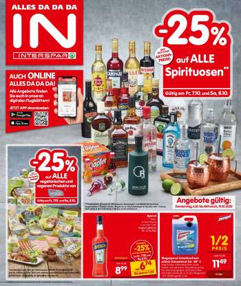Angebote INTERSPAR - 6.10.2022 - 19.10.2022.