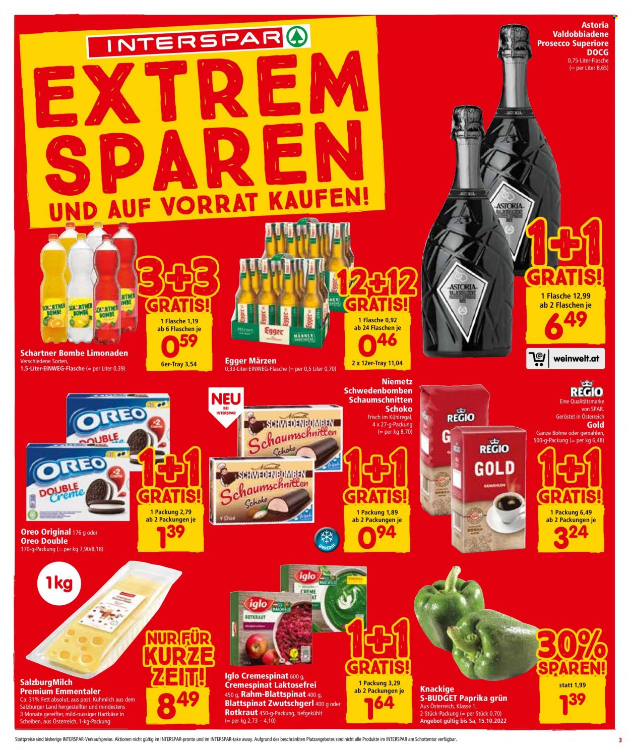 Angebote INTERSPAR - 6.10.2022 - 19.10.2022. Seite 3