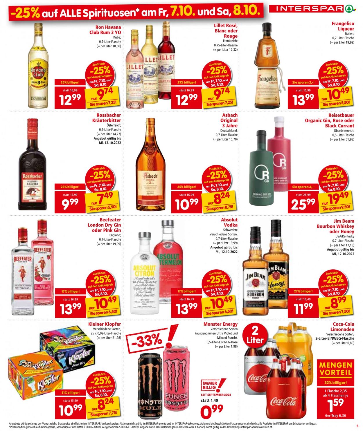 Angebote INTERSPAR - 6.10.2022 - 19.10.2022. Seite 5