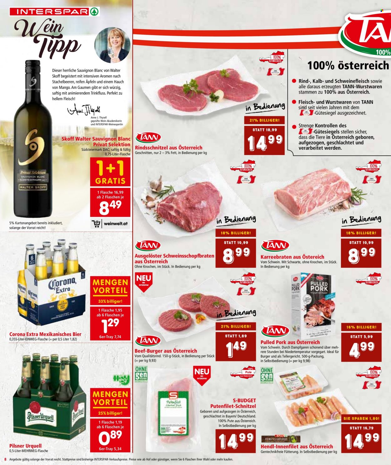 Angebote INTERSPAR - 6.10.2022 - 19.10.2022. Seite 8