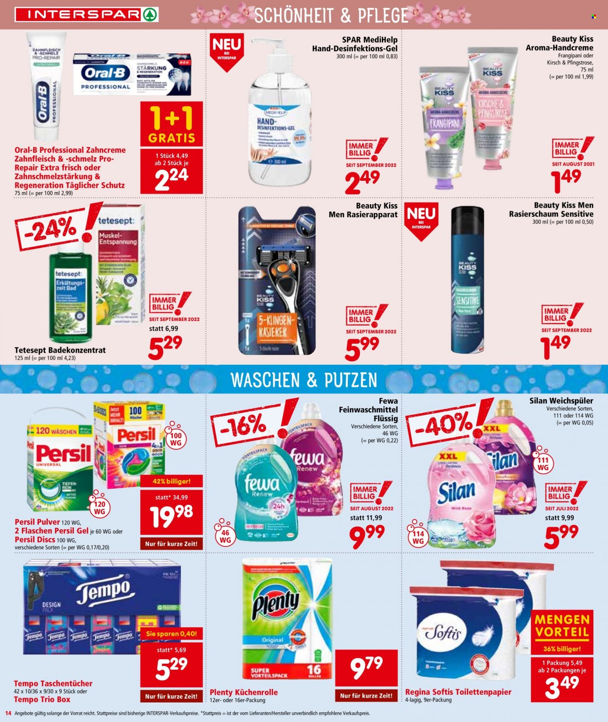 Angebote INTERSPAR - 6.10.2022 - 19.10.2022. Seite 14