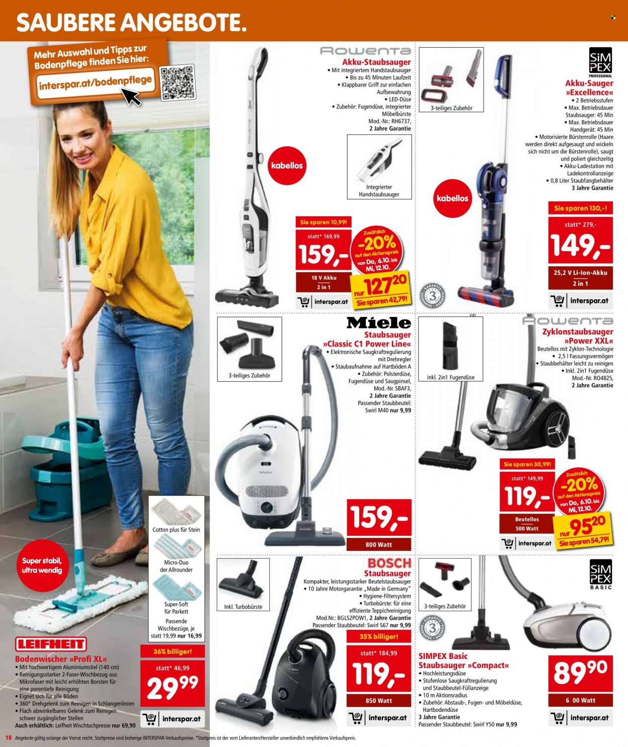 Angebote INTERSPAR - 6.10.2022 - 19.10.2022. Seite 18