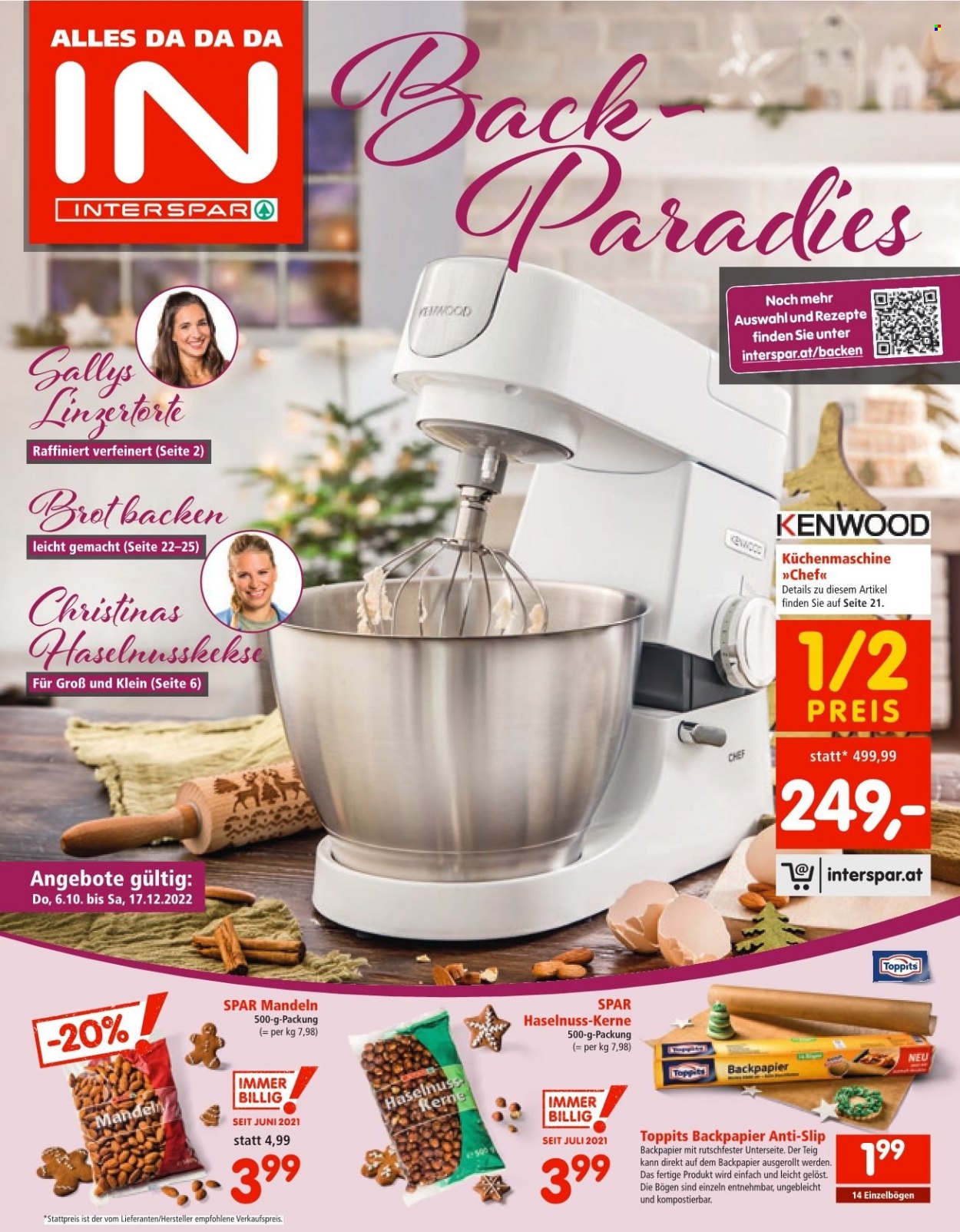 Angebote INTERSPAR - 6.10.2022 - 17.12.2022. Seite 1