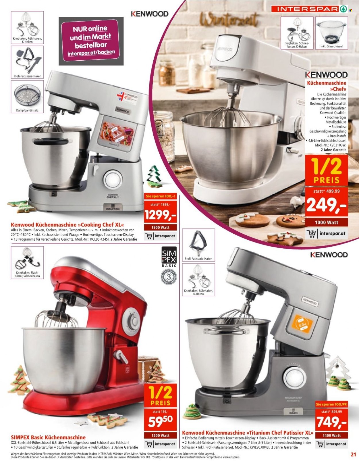 Angebote INTERSPAR - 6.10.2022 - 17.12.2022. Seite 20