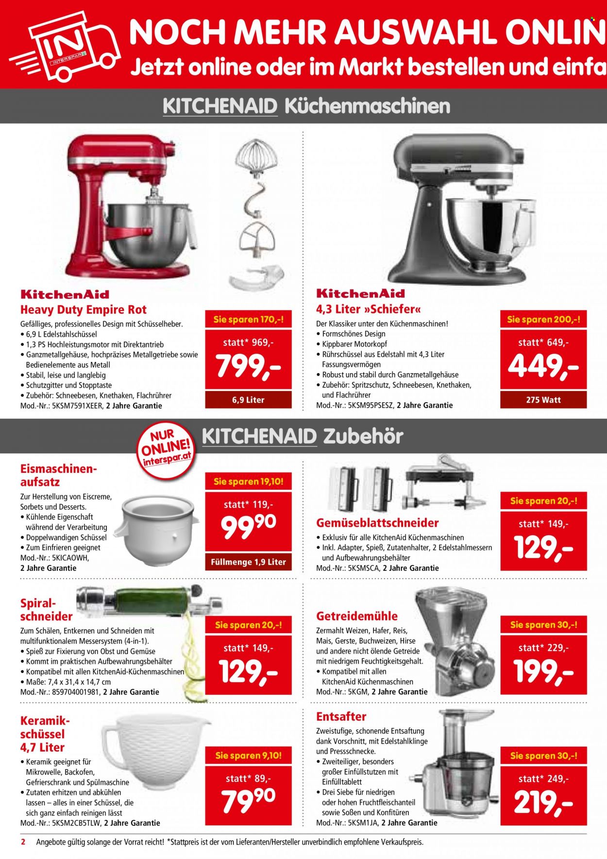 Angebote INTERSPAR - 6.10.2022 - 17.12.2022. Seite 2